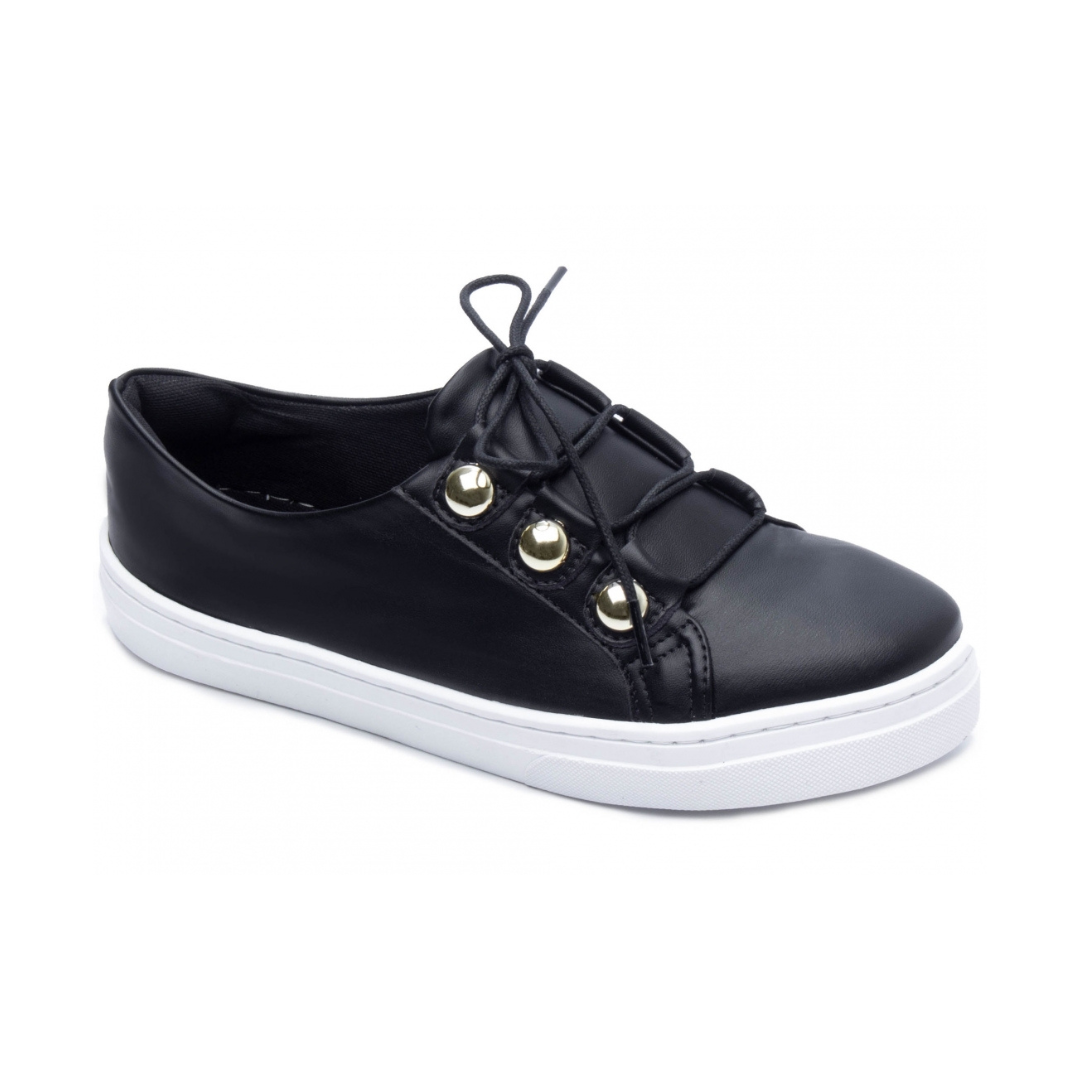 Tênis Slip On Preto Torricella